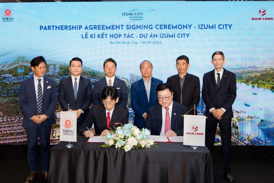 Tokyu Corporation hợp tác cùng Nam Long tại Izumi City