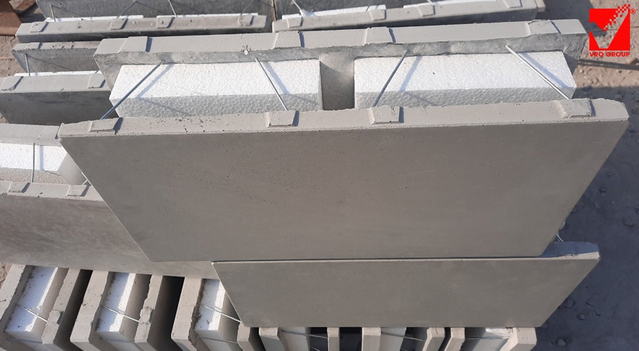 Gạch bê tông nhẹ lõi xốp VRO