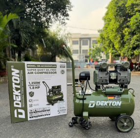 Máy Nén Khí Không Dầu Dekton 25L DK-AC2925XPRO