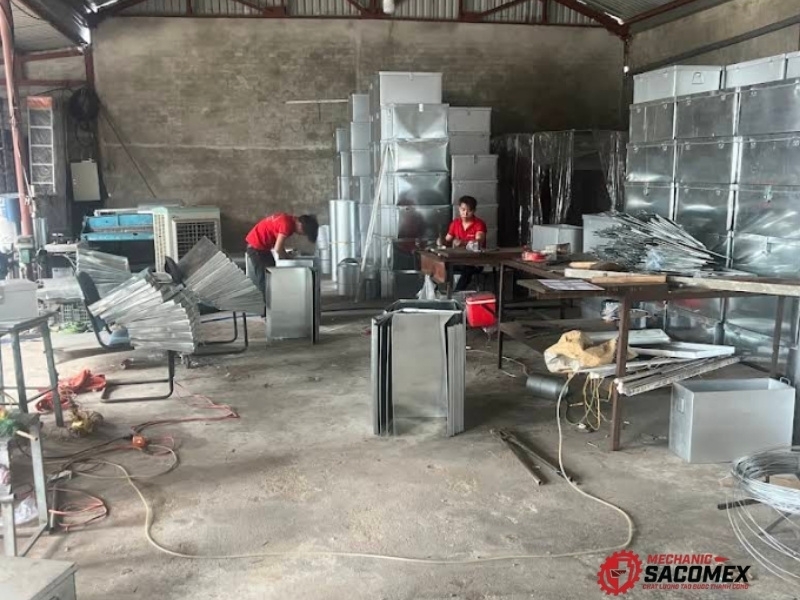 Xưởng gia công cơ khí của Cơ khí Sacomex